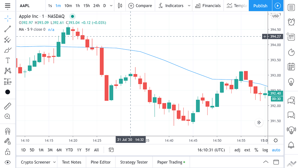 charting tradingview